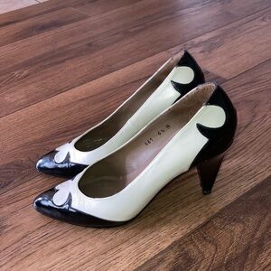 Van Eli vintage Black and white Women's Heels size 6.5